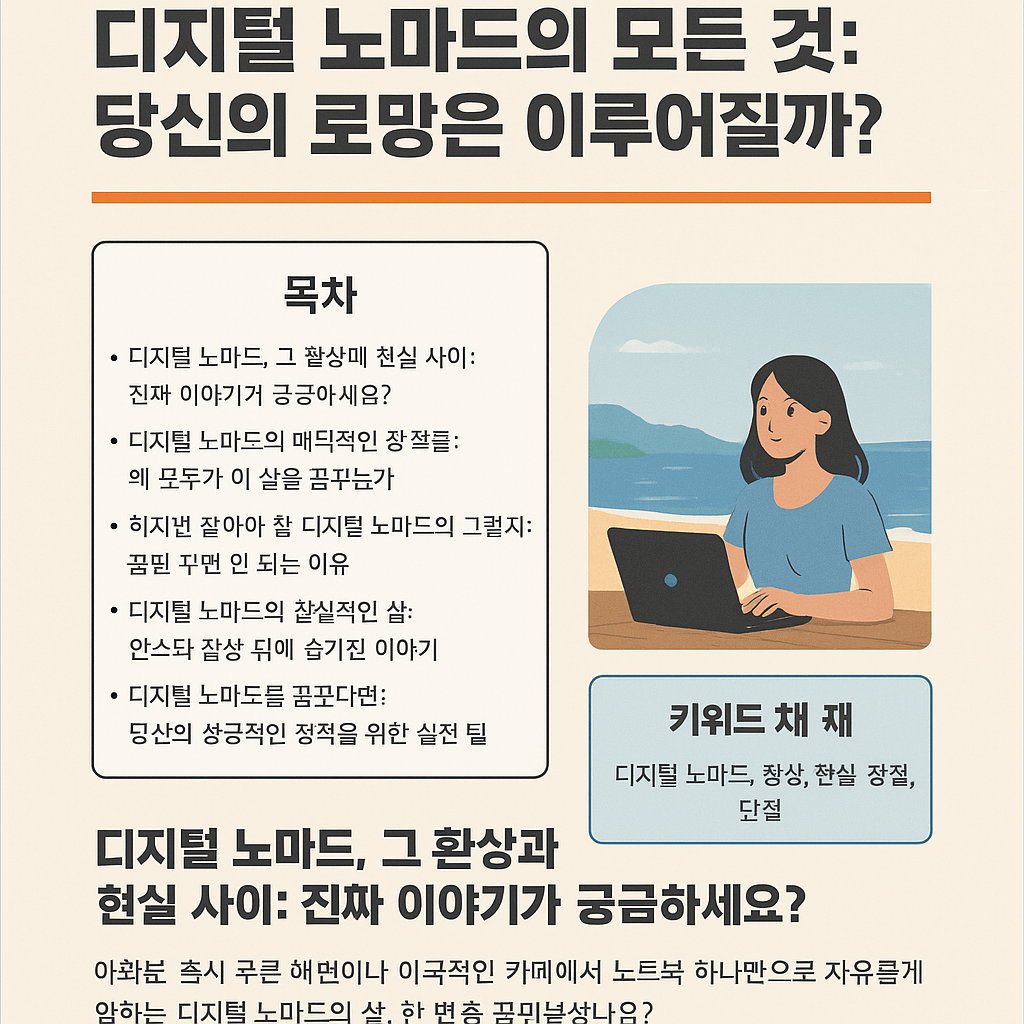 a poster of a woman using a laptop