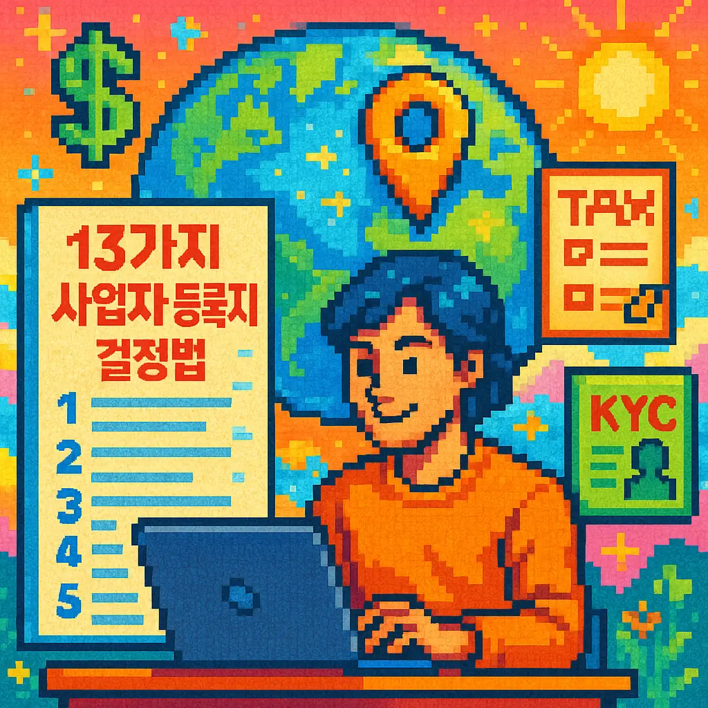 사업자 등록지 결정법