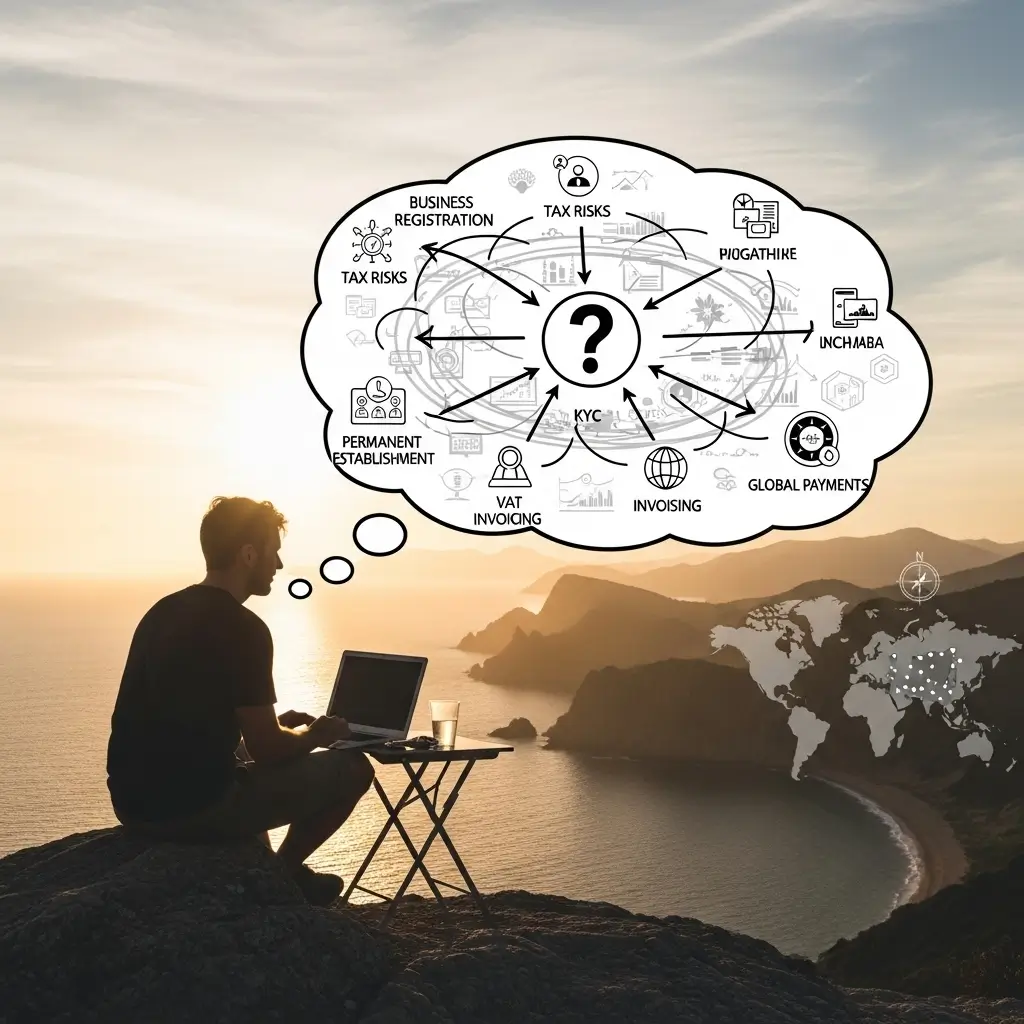 사업자 등록지.