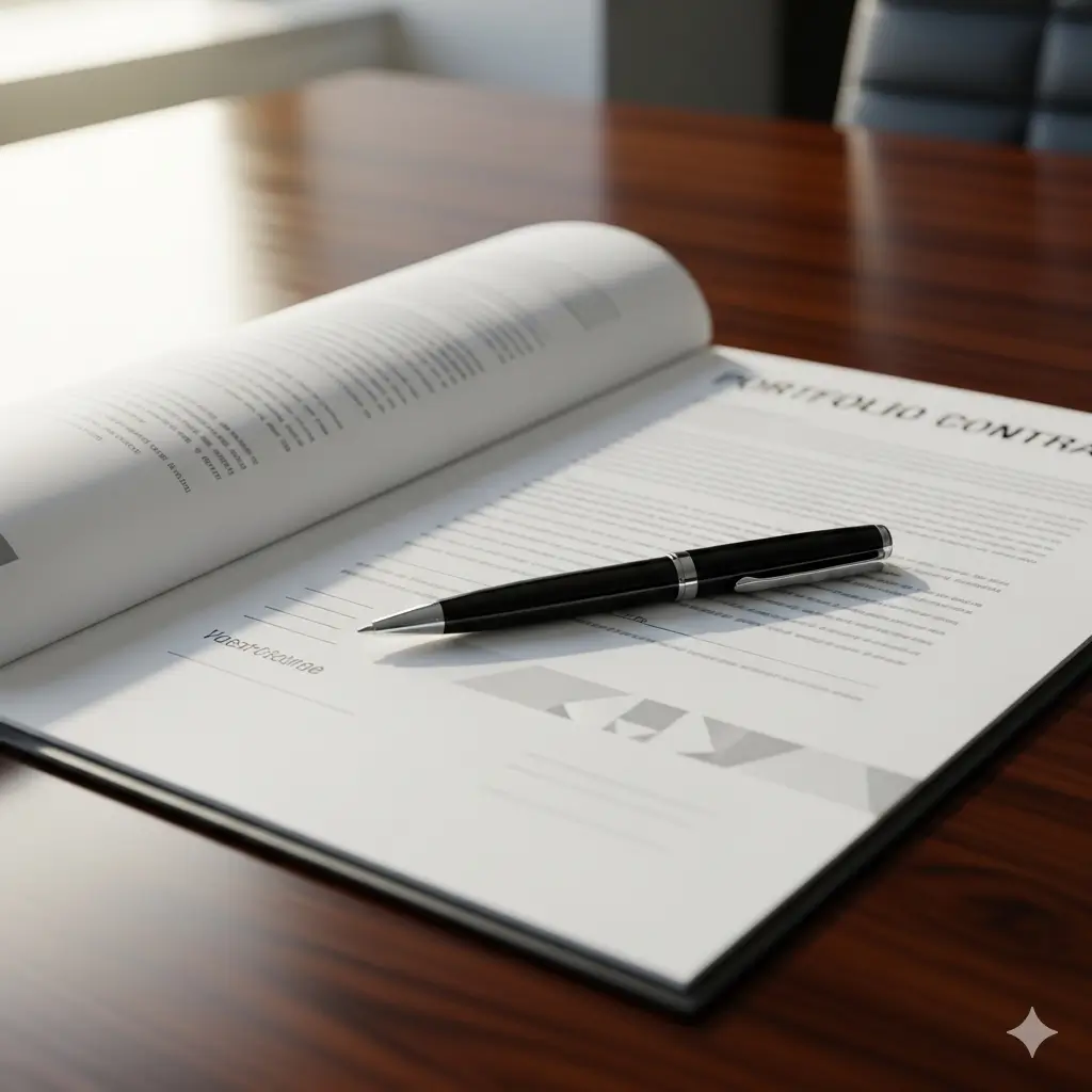 포트폴리오 라이선스 계약서