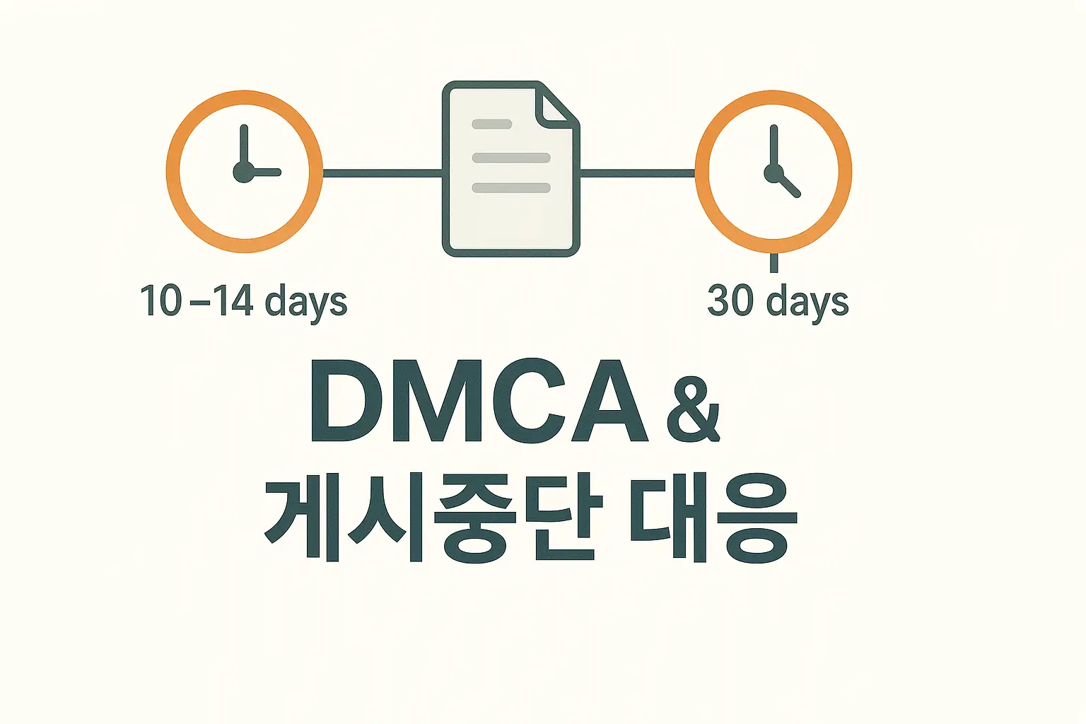 DMCA 저작권 침해 통지서