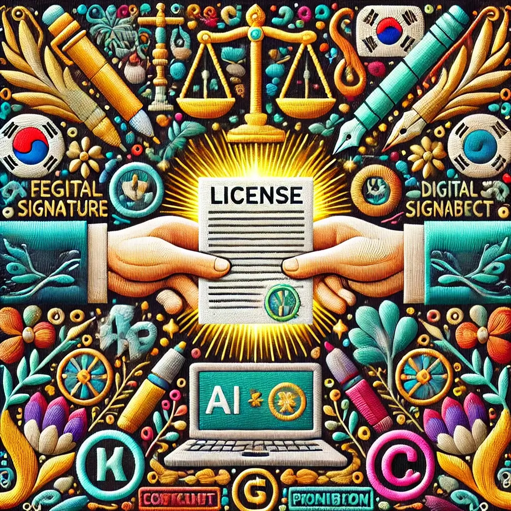 프리랜서 저작권 라이선스 계약서