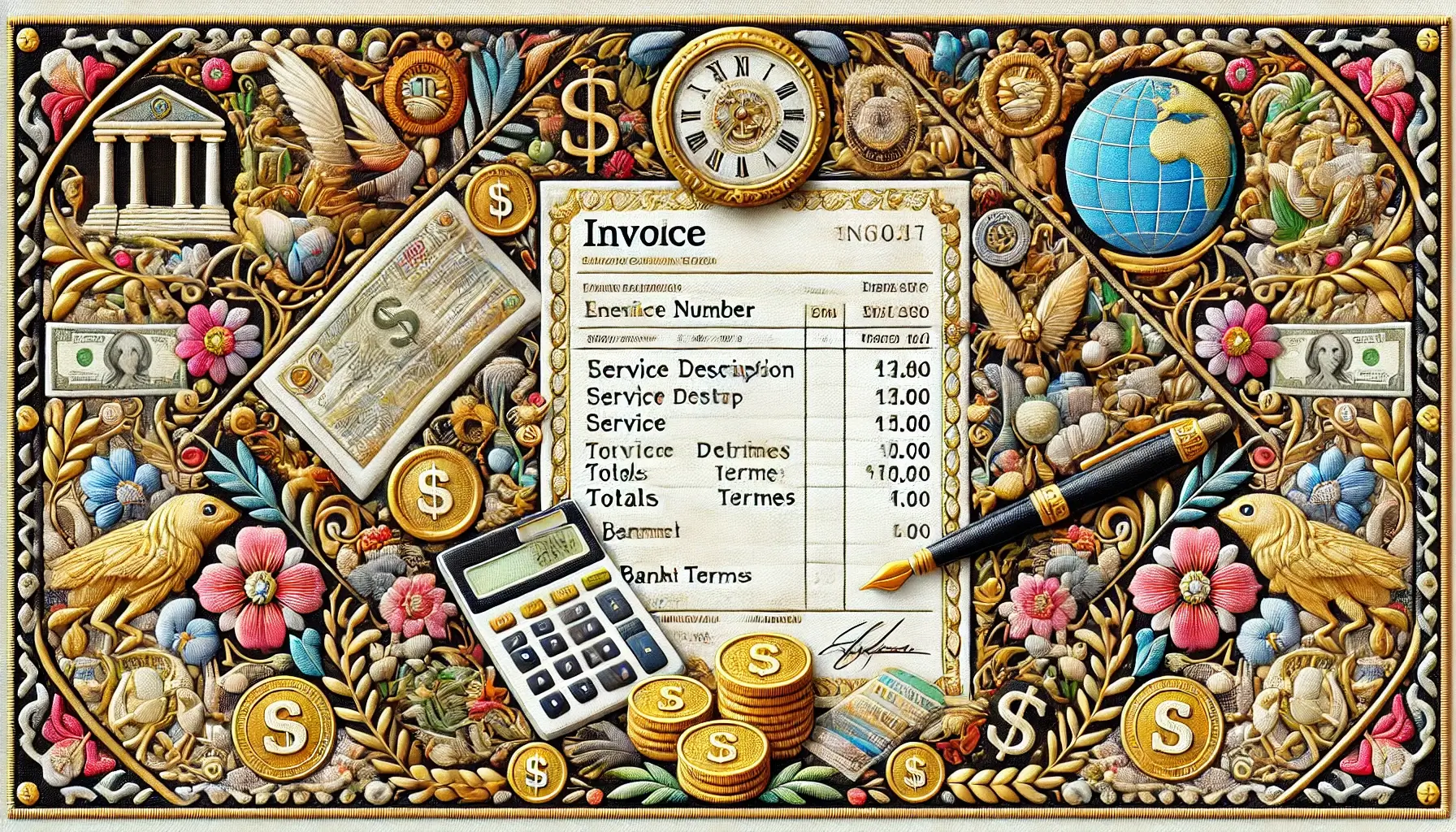 해외 클라이언트 인보이스 템플릿