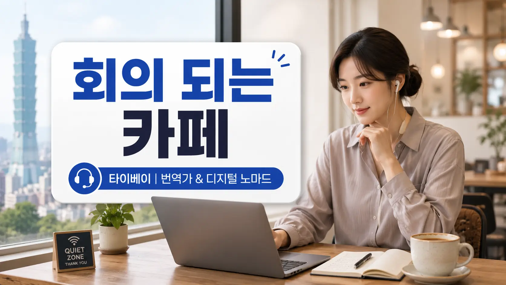 타이베이 화상회의 카페