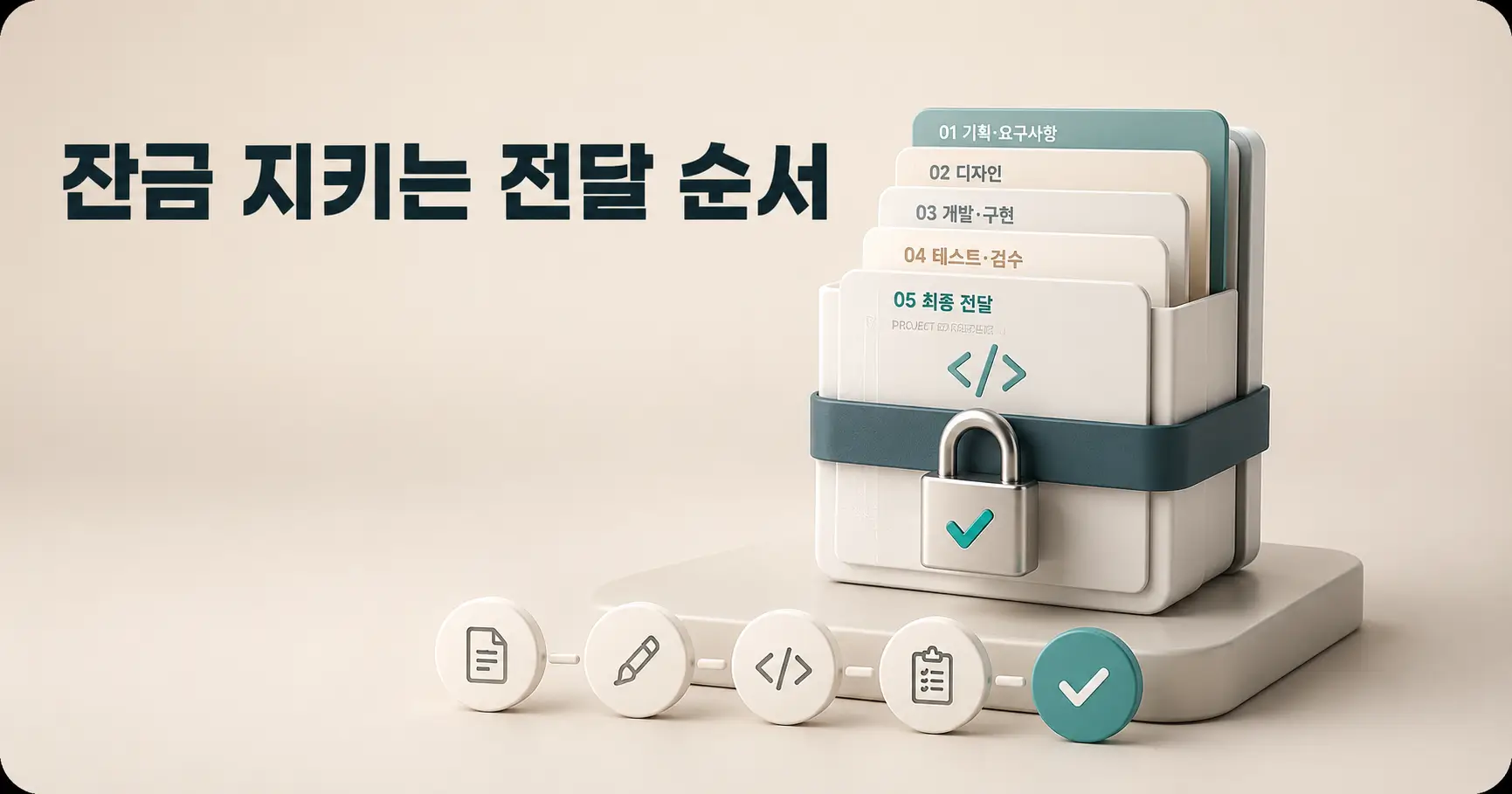 개발 프리랜서 잔금 미지급 방지