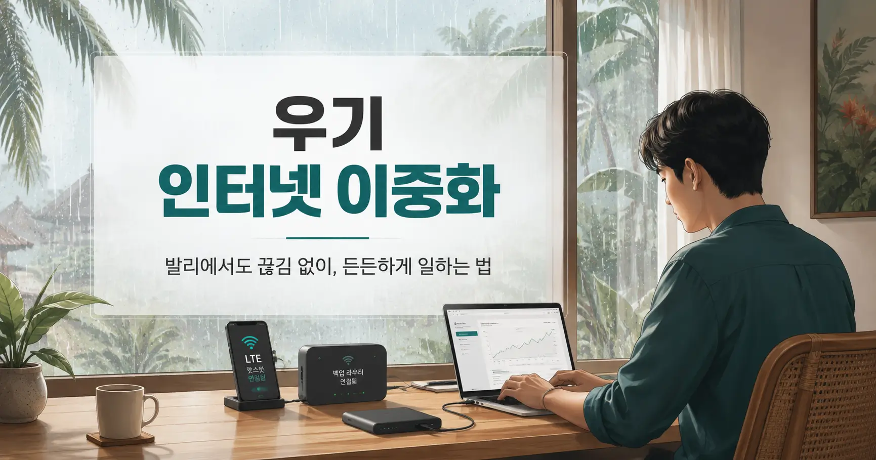 발리 인터넷 이중화