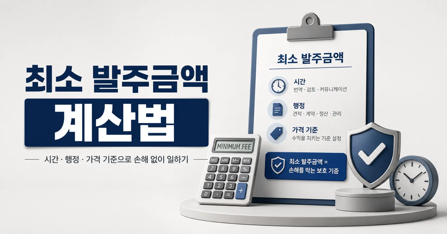번역가 최소 발주금액, 짧은 의뢰에서 손해 보지 않는 계산법 3 번역가 최소 발주금액