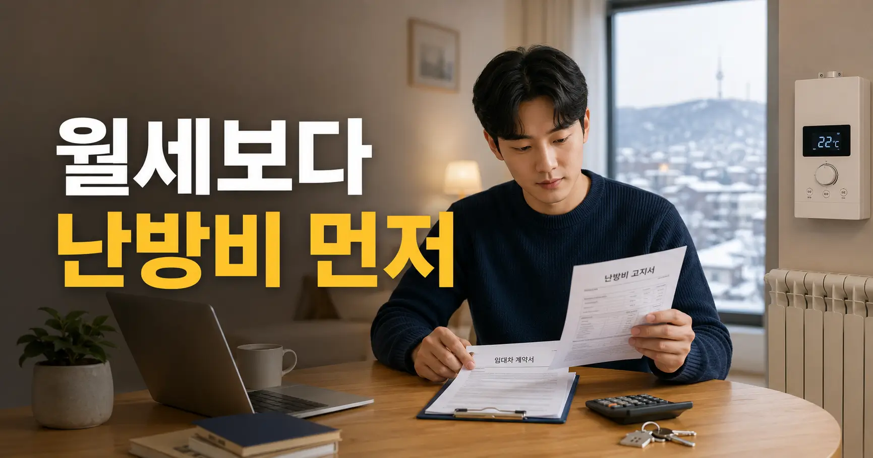 트빌리시 겨울 숙소 계약