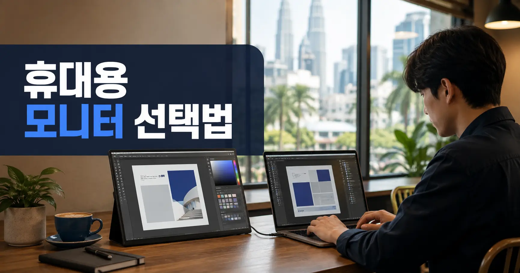 쿠알라룸푸르 디자이너용 휴대용 모니터, 큰 화면보다 먼저 볼 것이 있습니다 2 쿠알라룸푸르 휴대용 모니터